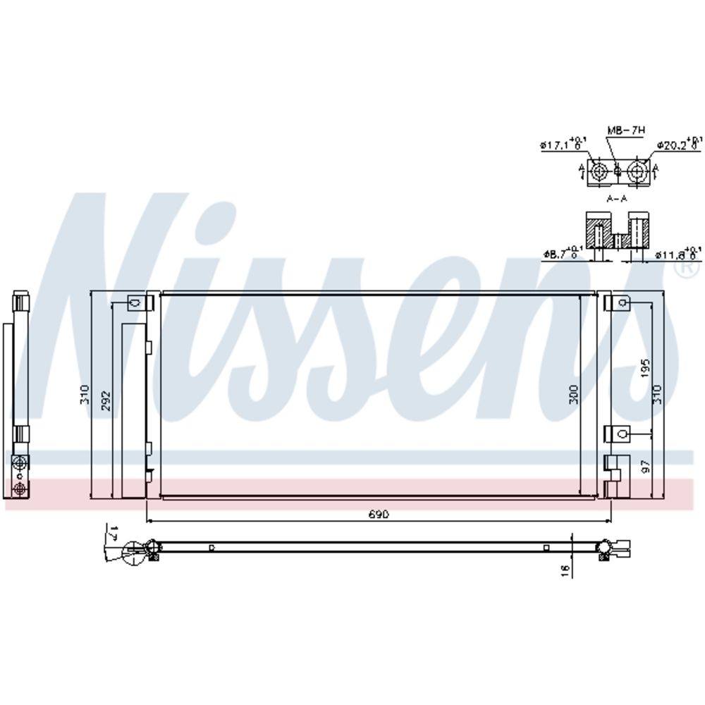 Kliimaseadme kondensaator 30-00400