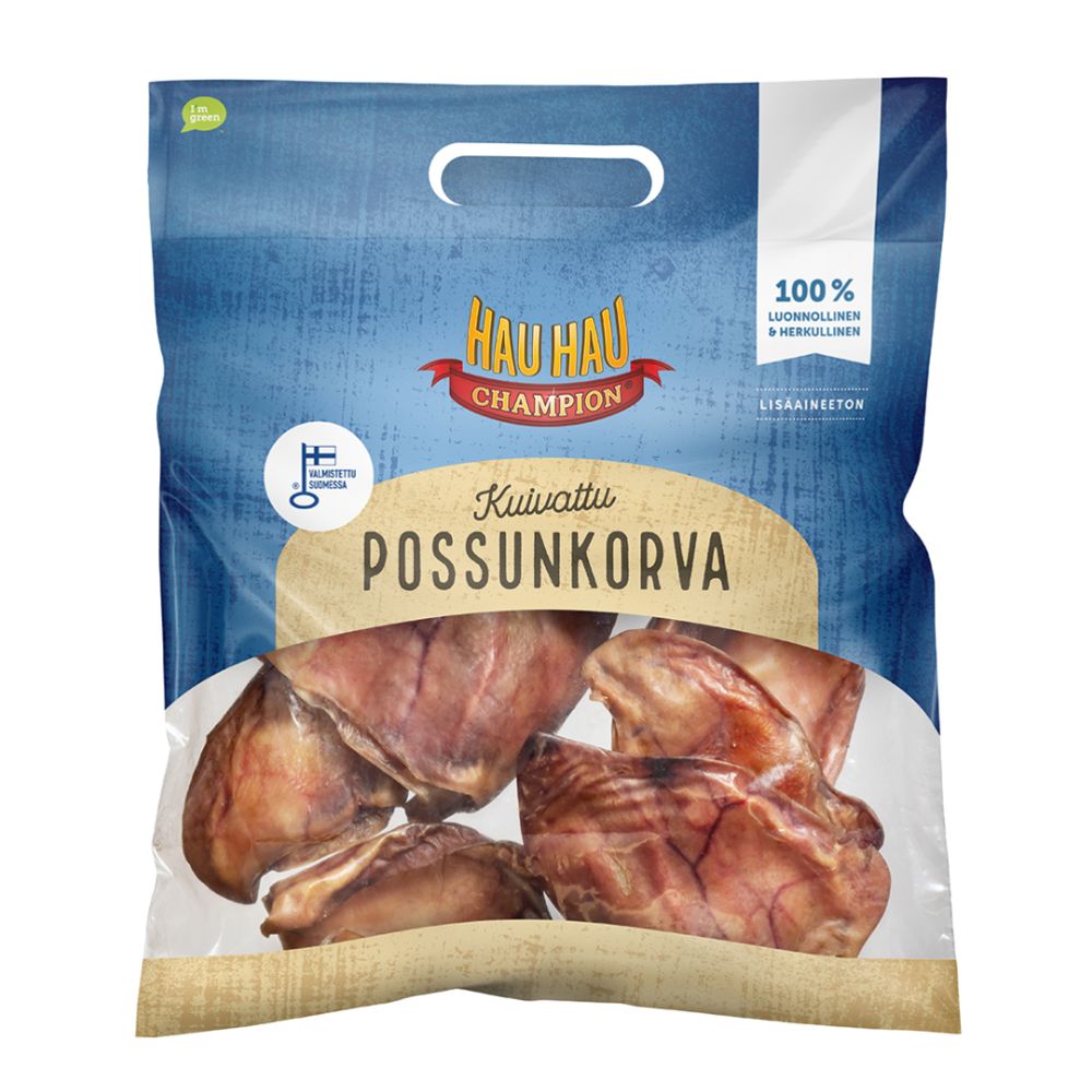 Hau-Hau Champion Kuivattu possunkorva 480 g