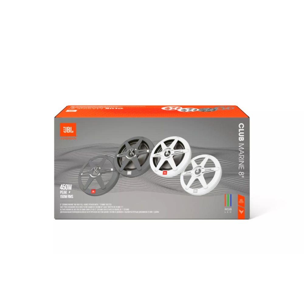 JBL Club Marine 8,0" 2-vägs koaxialhögtalare par IPX5