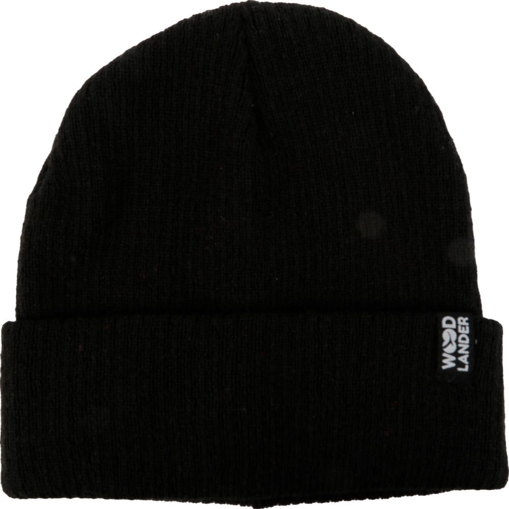 Woodlander Nord meriinovillane müts, must
