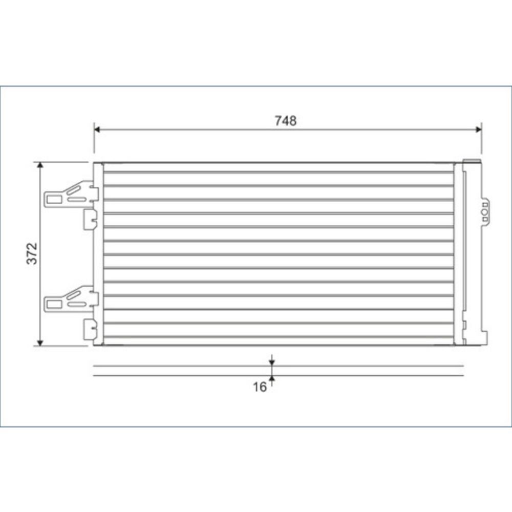 Kliimaseadme kondensaator 30-05343