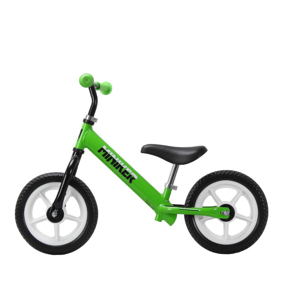 Miniker potkupyörä 12" vihreä