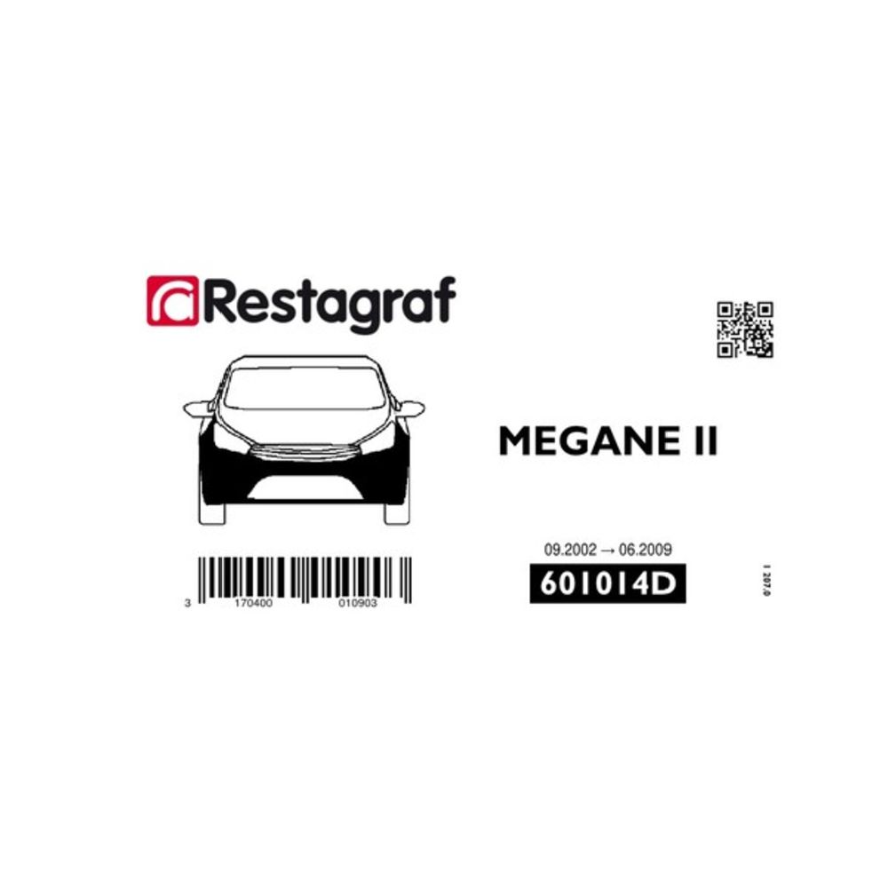 Fästsats Renault främre stötfångare 601014D 28 delar
