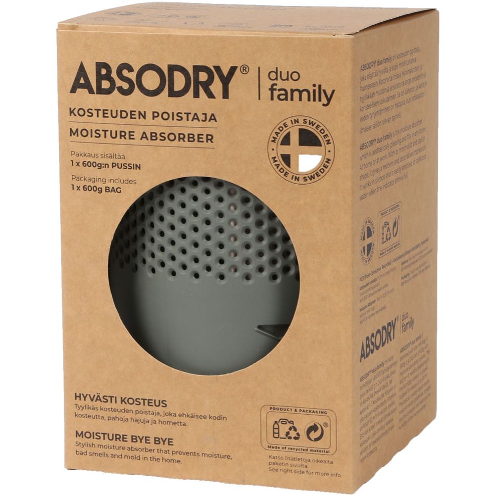 Absodry Duo Family kosteudenpoistaja 600 g / 50 m³