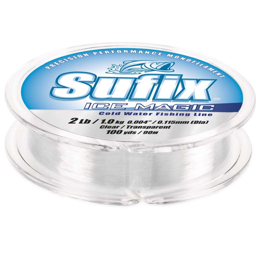 Sufix Ice Magic isfiskelina 0,12 mm 50 m 1,8 kg färg: klar