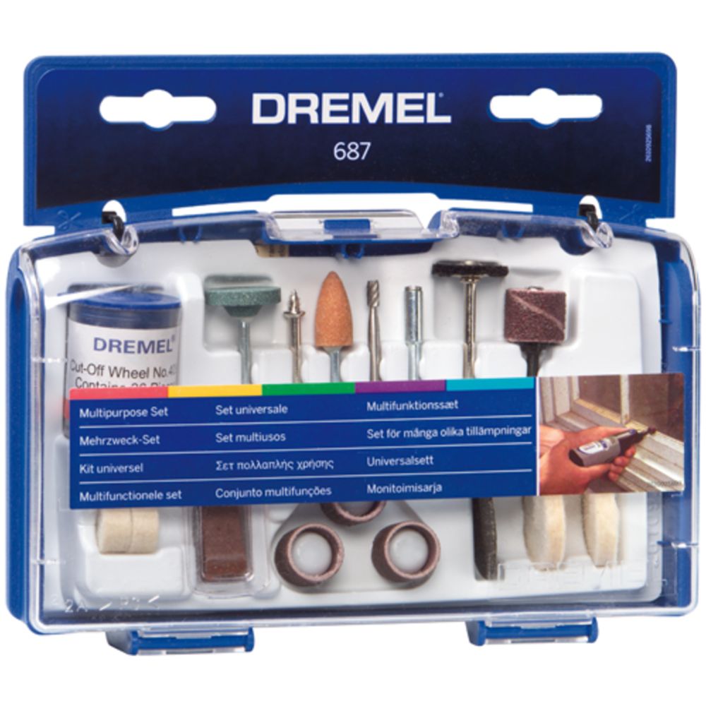 Dremel® 687 monikäyttösarja 52 osaa