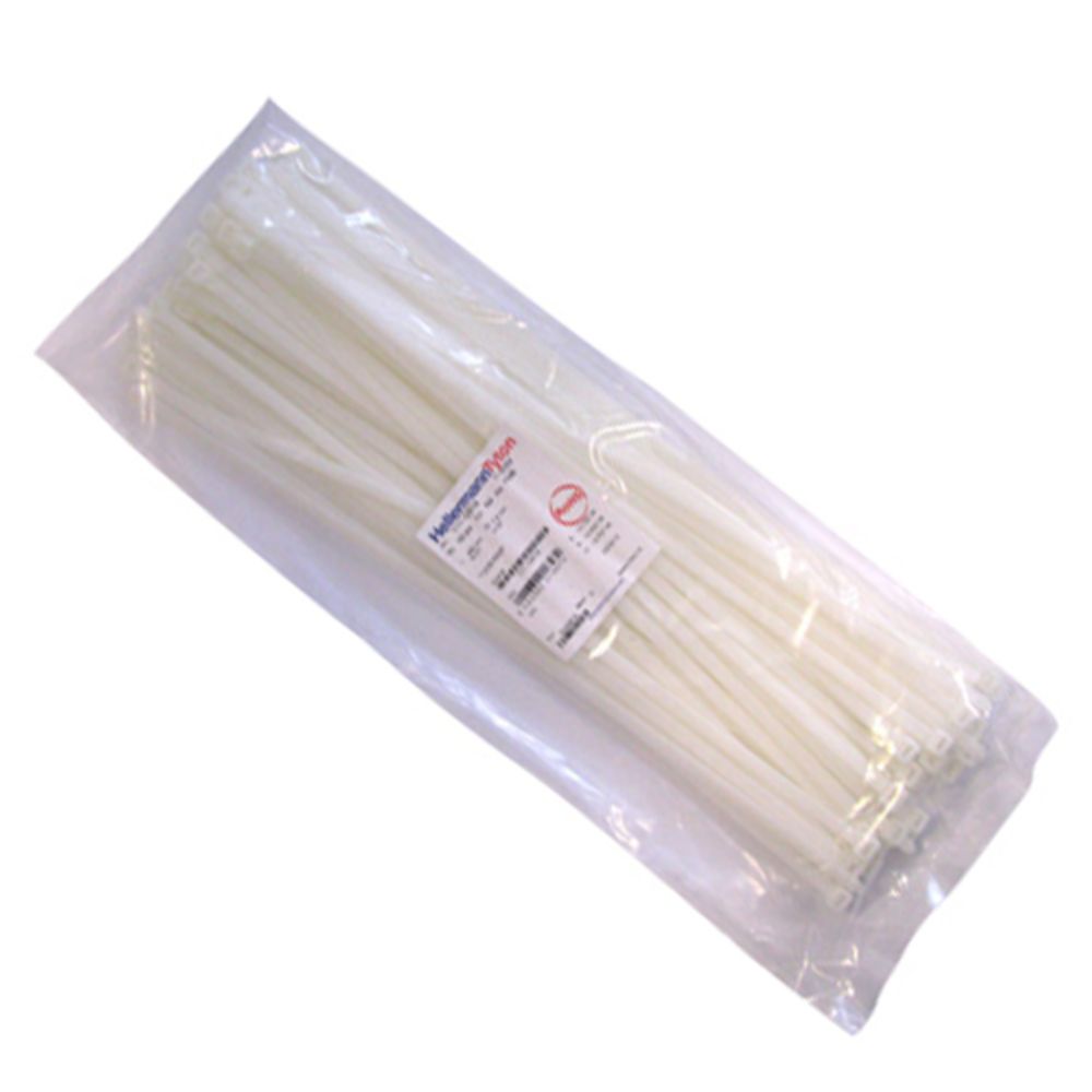 HellermannTyton buntband 460 x 7,6 mm vit 100 st.