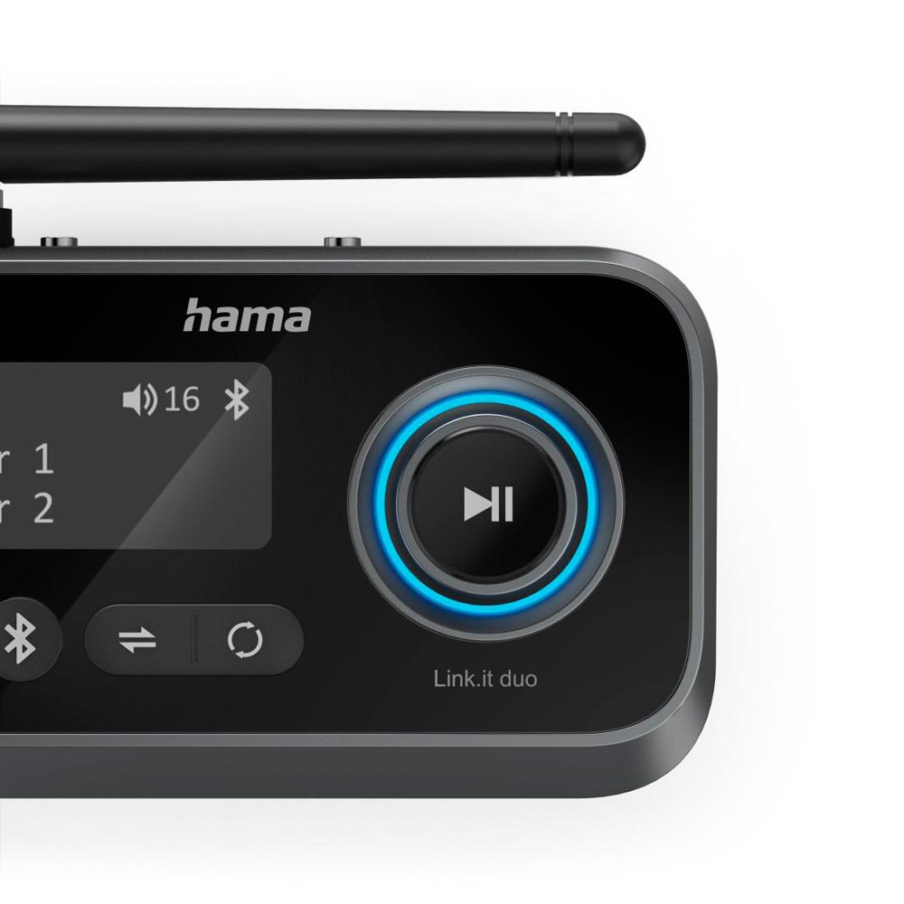 Hama Link.it duo Bluetooth -adapteri lähteykseen ja vastaanottoon