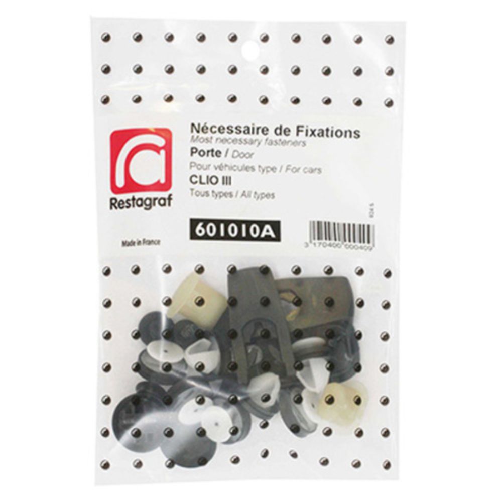 Kiinnikesarja Renault ovi 601010A 23 osaa