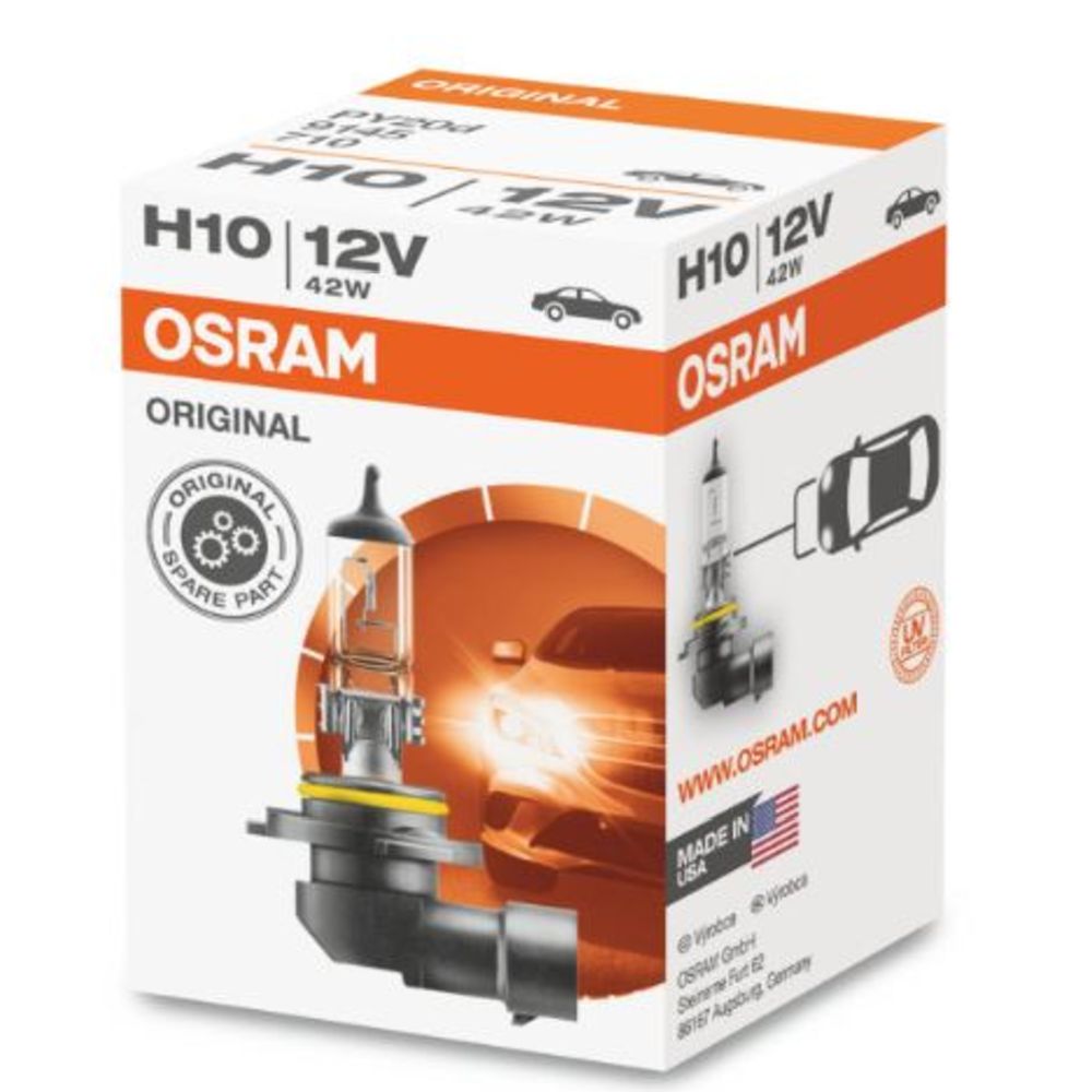 Osram H10-polttimo 12V/42W sumuvalo