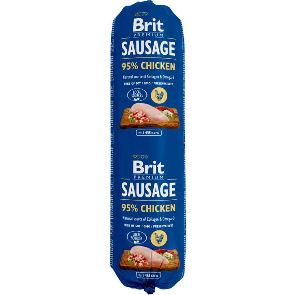 Brit Premium korv kyckling 800 g