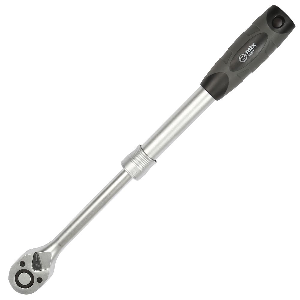 MTX Basic spärrhandtag 1/2" med teleskopskaft
