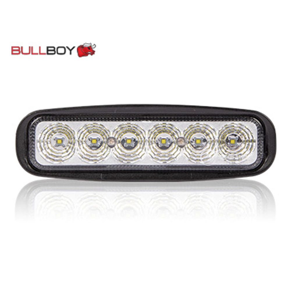 Bullboy LED back- och arbetsljus 989 lm 18 W rektangulär 9–32 V