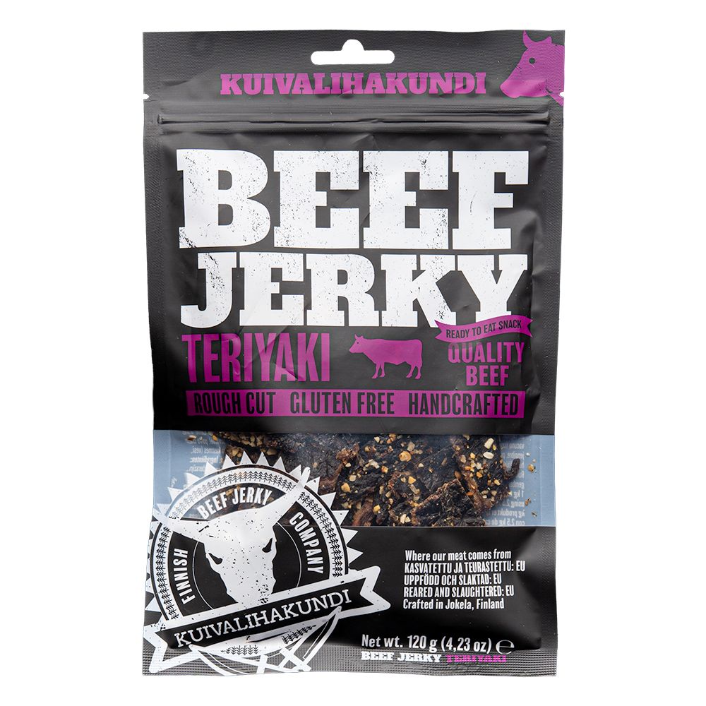 Kuivalihakundi Beef Jerky Teriyaki 120g