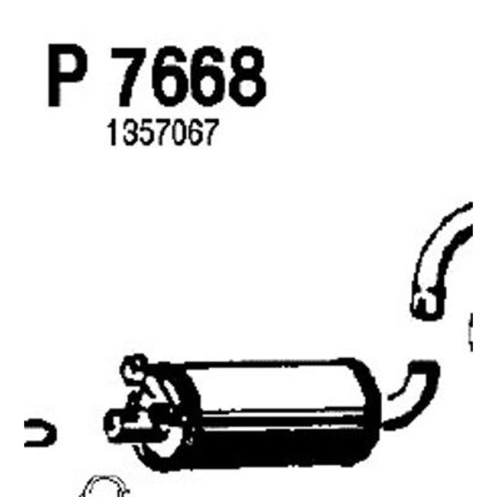 Keskiäänenvaimentaja 14-7668