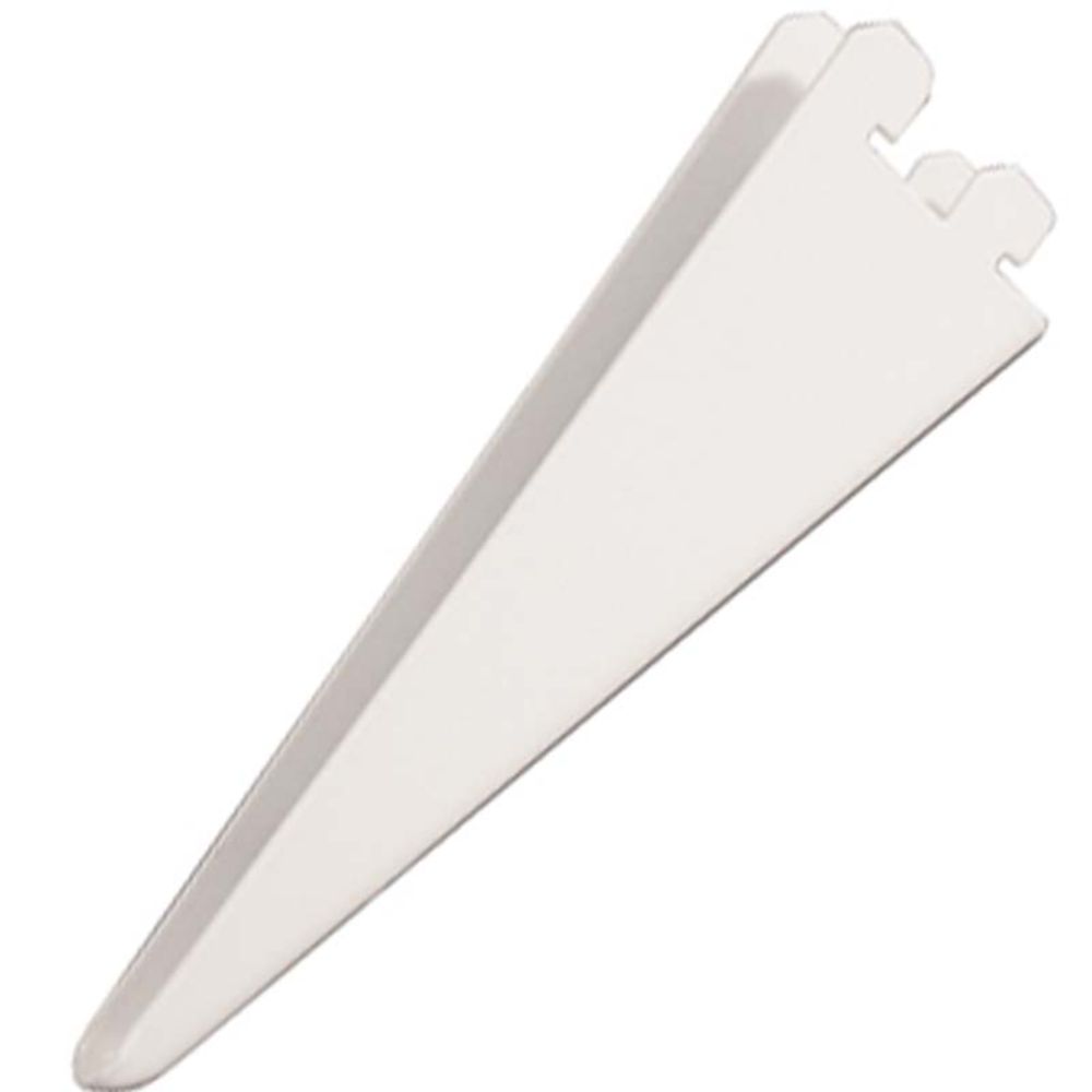 Pisla Wall-U valkoinen hyllynkannatin 250 mm