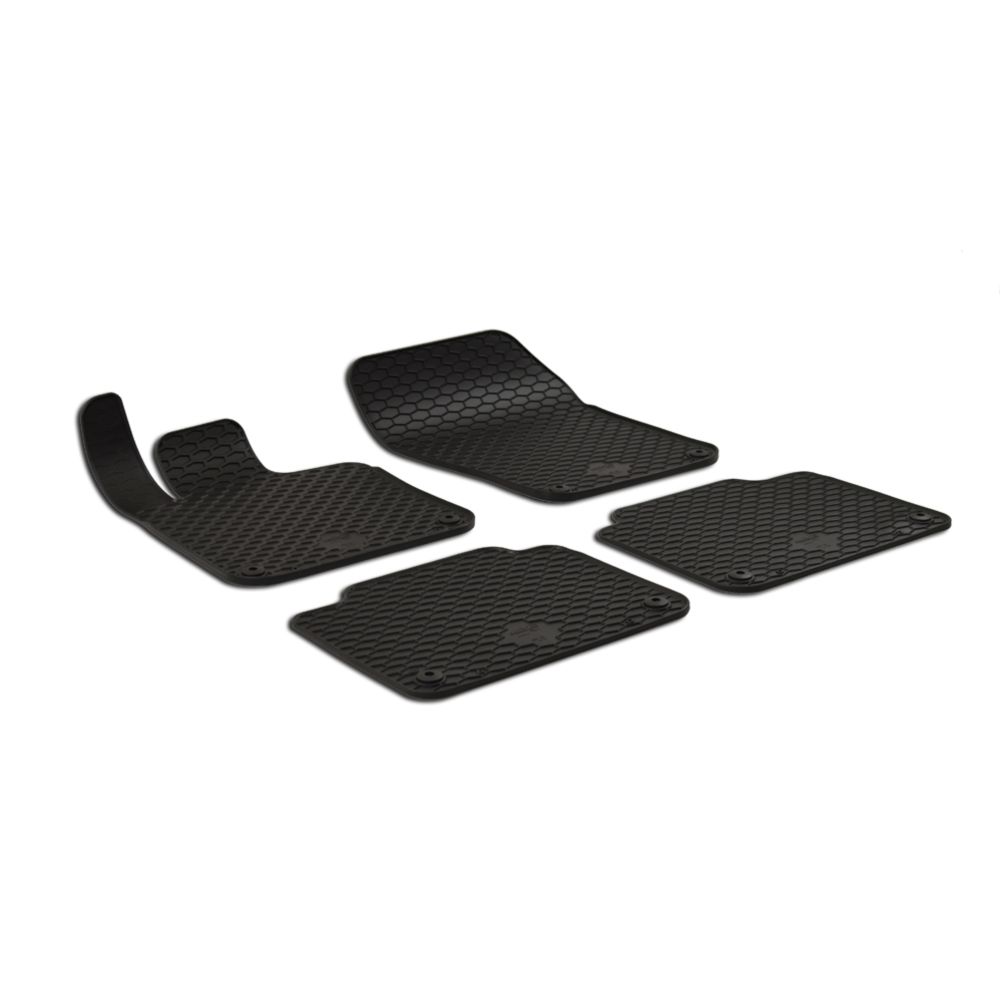 Kummimattide komplekt, Volvo S90, V90, 2016—, must