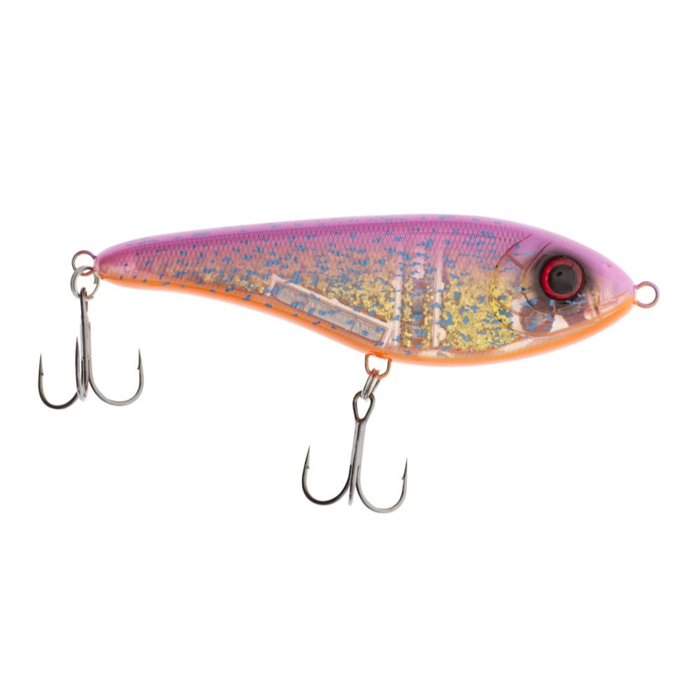 Strike Pro Buster Jerk 15 cm 75 g uppoava jerkki Black Okoboji Perch C504F