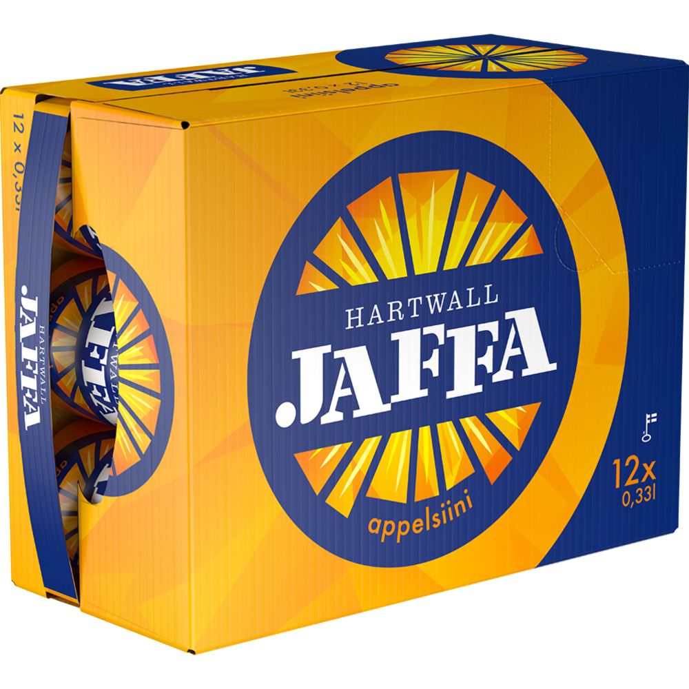 Hartwall Jaffa Appelsiini 0,33 l 12-pack