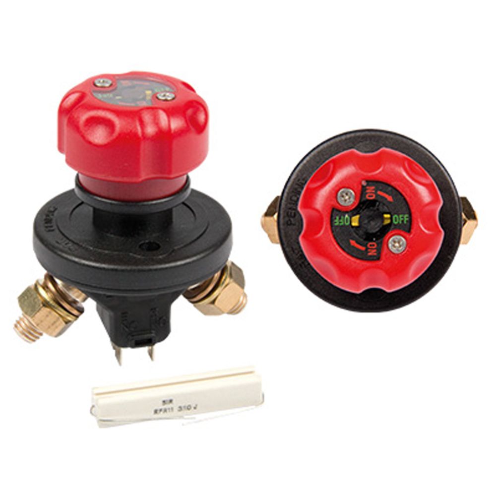 Pealüliti võidusõiduautodele 150 A 2+4-pooluseline takistiga ja nupplüliti