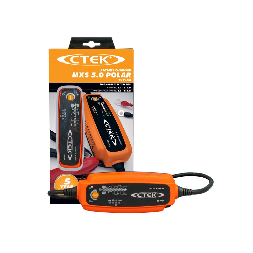 CTEK Polar MXS 5.0 batteriladdare 12 V / 5 A