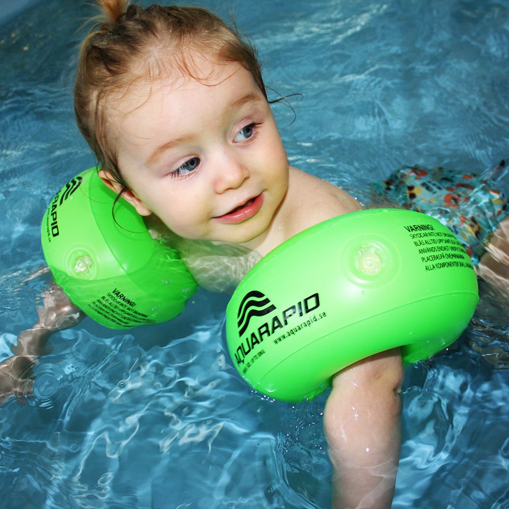 Aquarapid Aquaring armpuffar grön