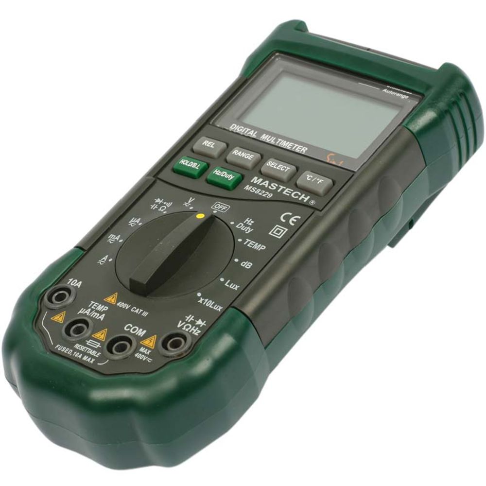 Mastech MS8229 5in1 digitaalne multimeeter, CAT II 600 V