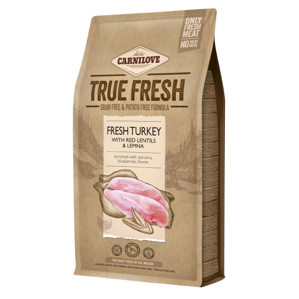 Carnilove True Fresh Kalkkuna aikuisille koirille 4 kg