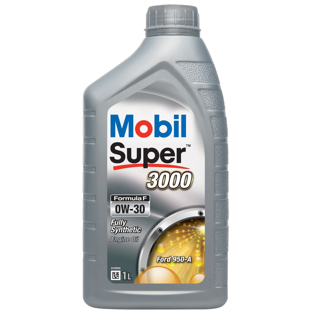 Mobil Super 3000 Formula F 0W-30 1 l moottoriöljy