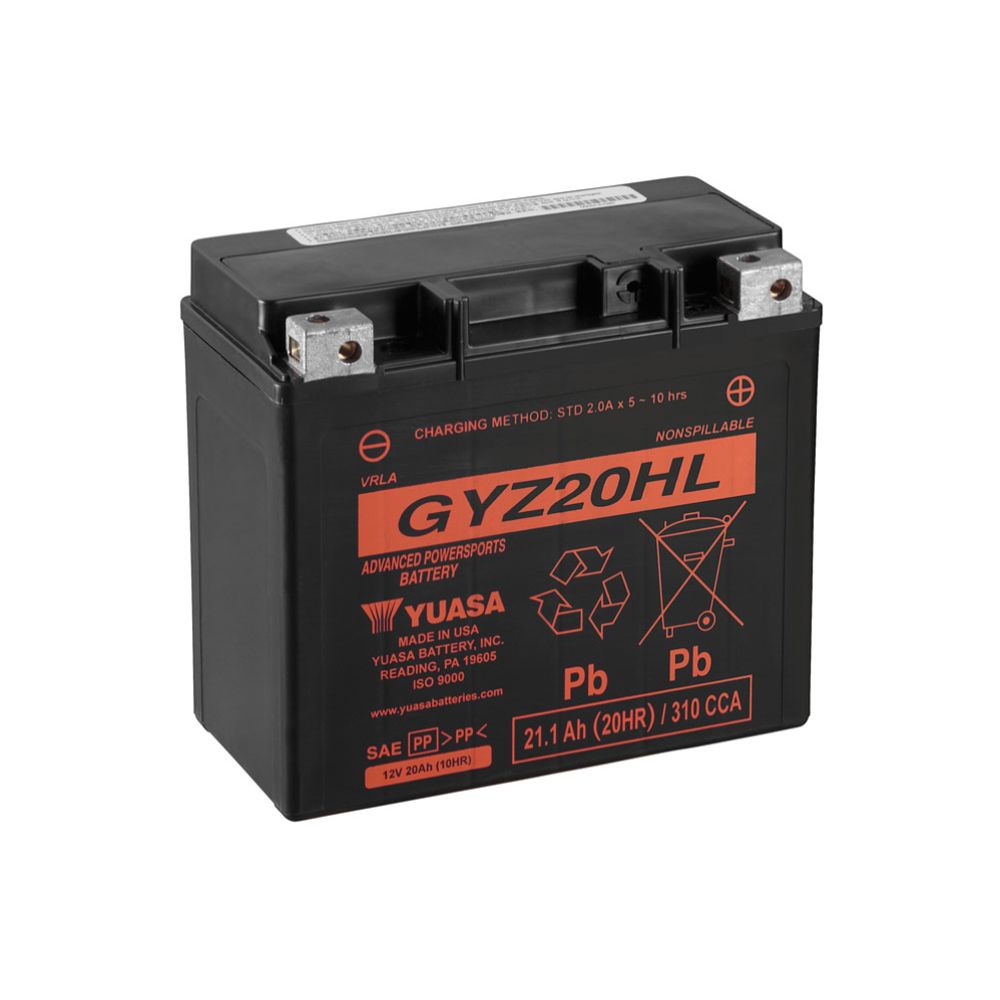 Yuasa MP-akku 12V 20Ah "GYZ20HL"
