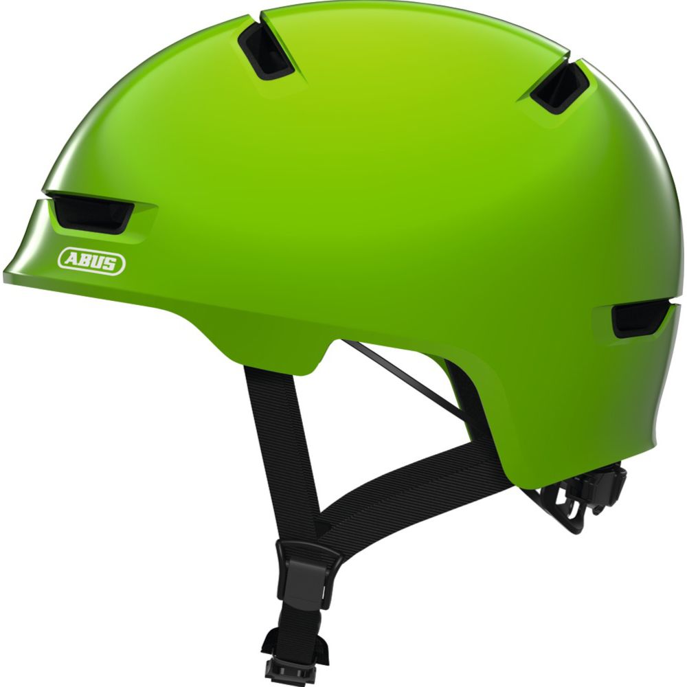 Abus Scraper 3.0 kid lasten pyöräilykypärä shiny green M