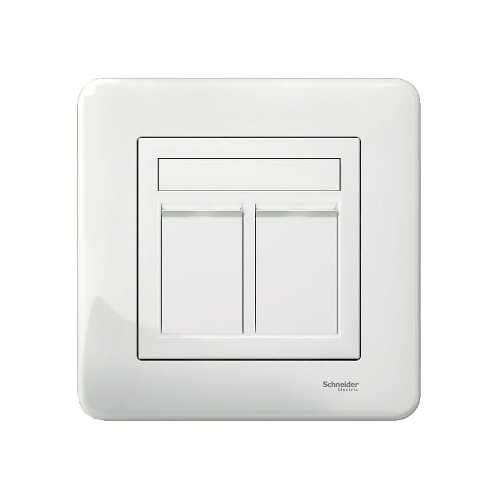 Schneider Electric Exxact 2 X RJ45 võrgukaabli pistikupesa
