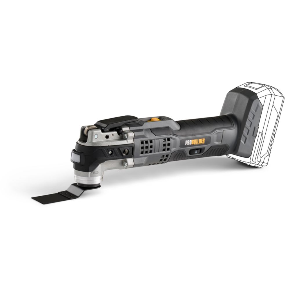 Probuilder batteridrivet multiverktyg 18V utan batteri