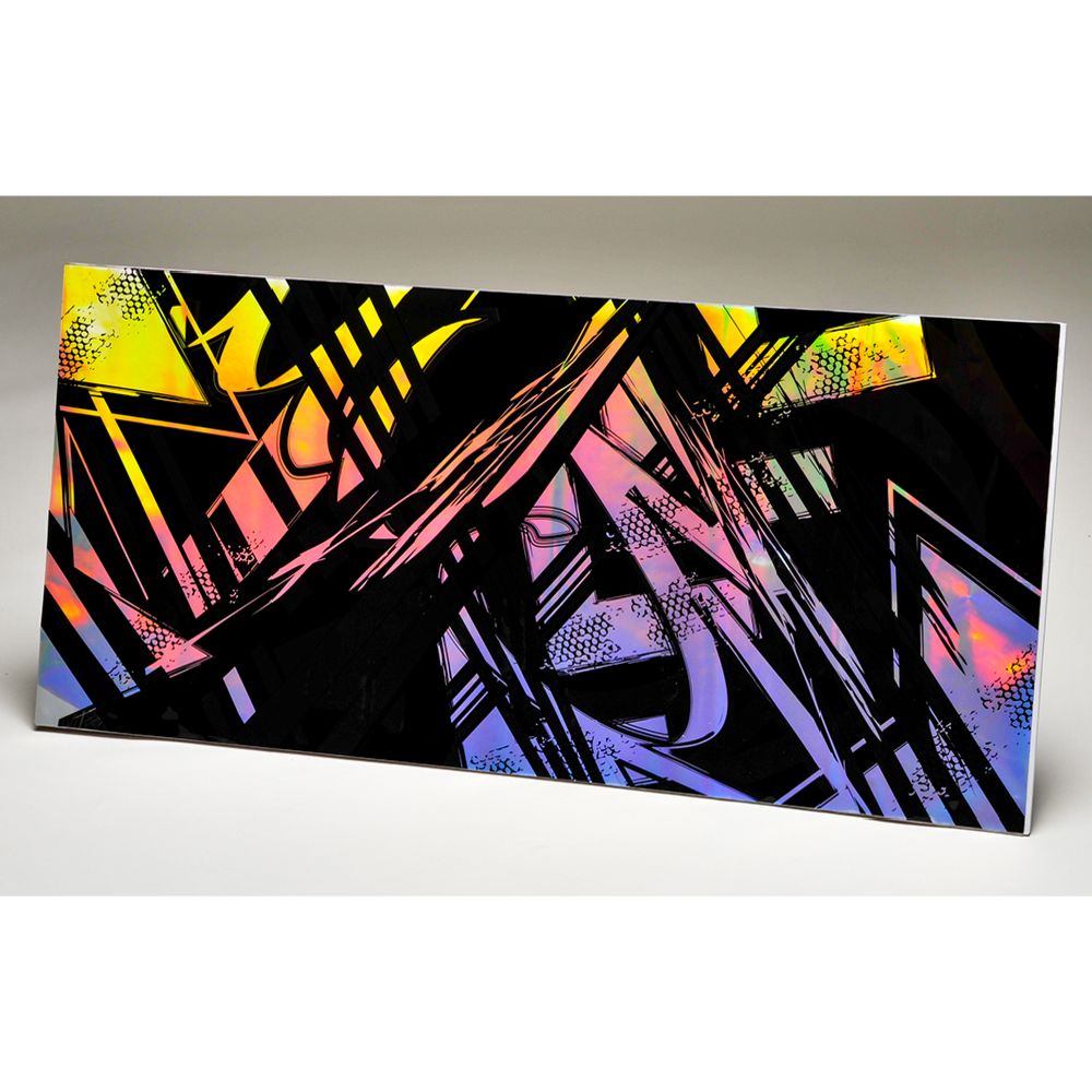 Stunt Freaks Team Graphic Tape Shifter Rainbow Chrome dekalark