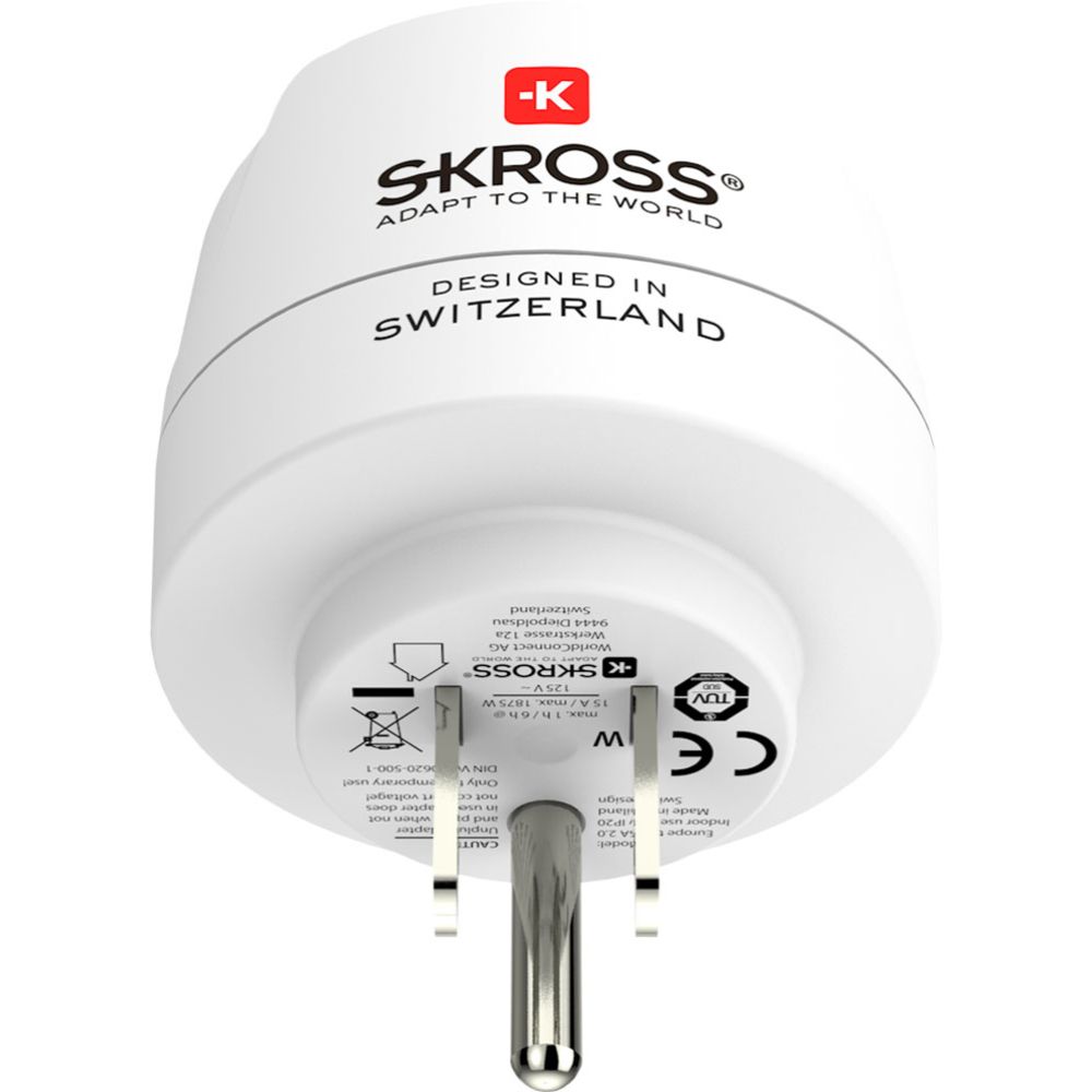 Skross reisiadapter Euroopa -> USA