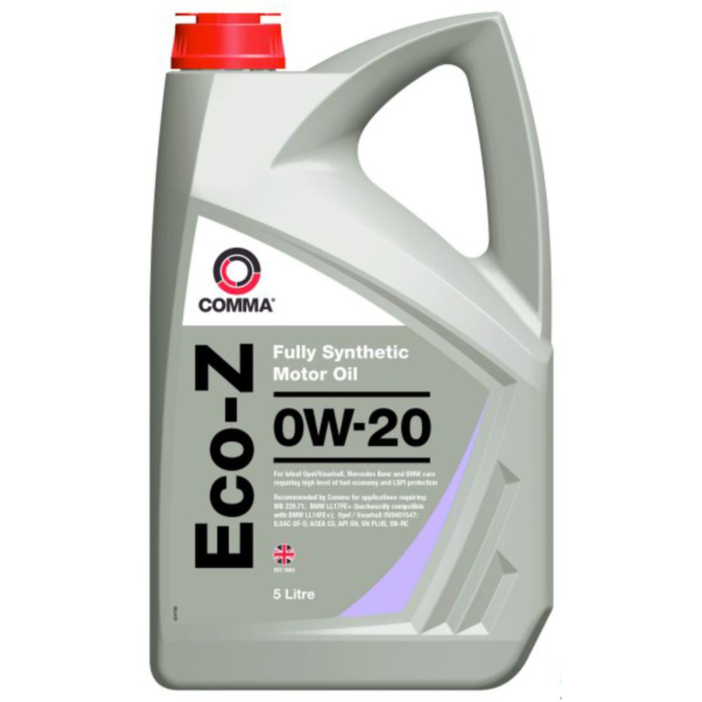 Comma Eco-Z 0W-20 C5/MB 229.71/BMW LL17FE+ motorolja 5 l