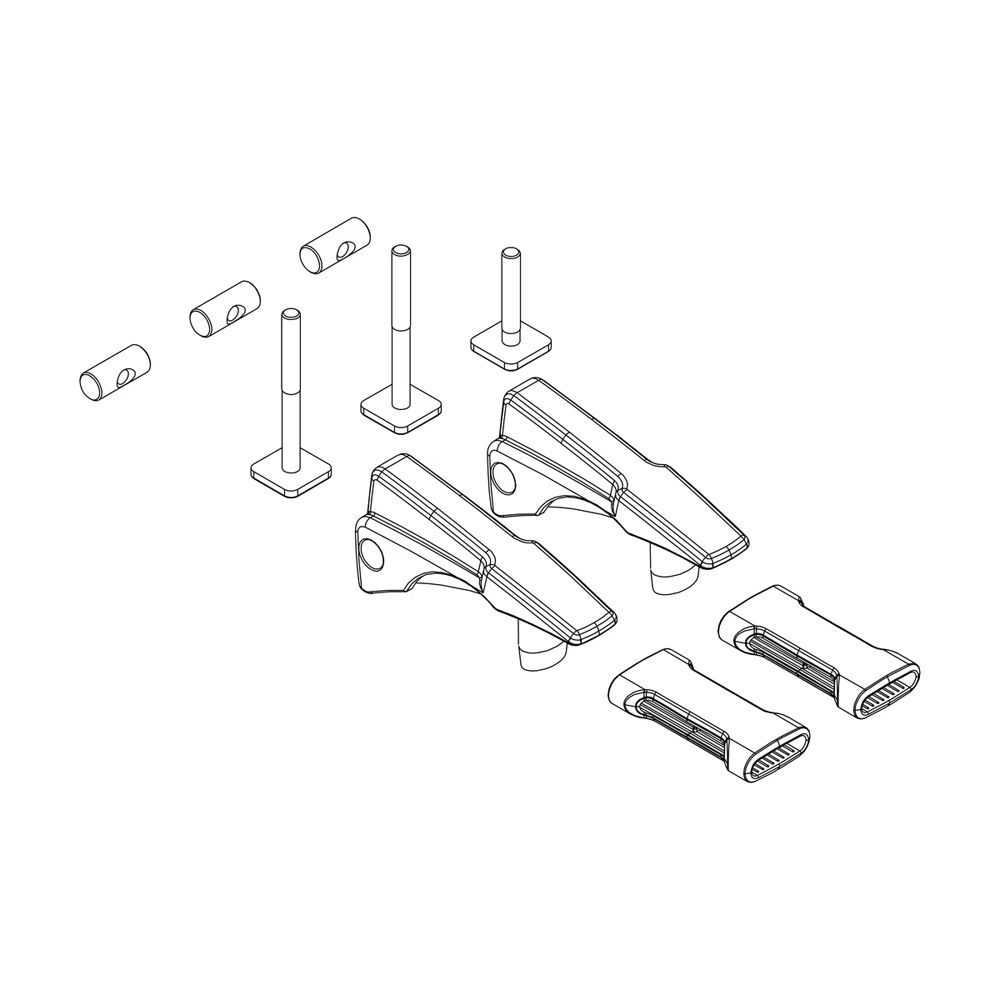 Thule 52678 varakiinnitysosasarja ProRide 598 telineelle