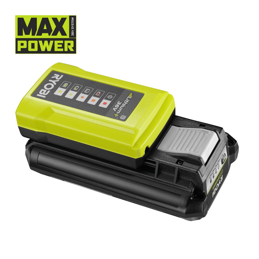 Ryobi MAX POWER akku-laturipaketti RY36BC17A-120 (2,0 Ah)