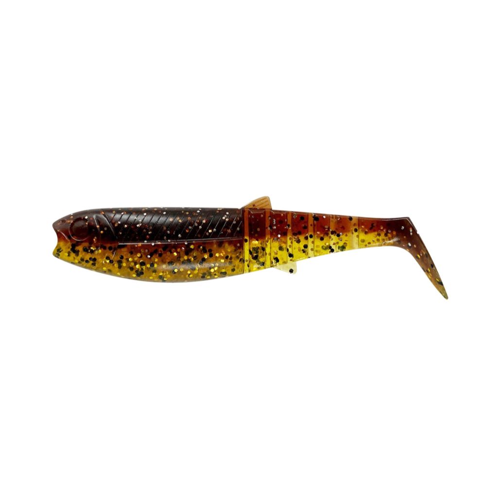 Savage Gear Cannibal Shad jigi 8 cm 5 g 5 kpl väri: Olive Hot Orange