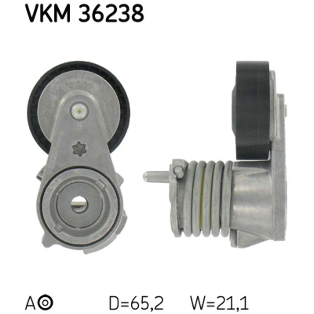 Spännrulle, multiribbrem 30-0672