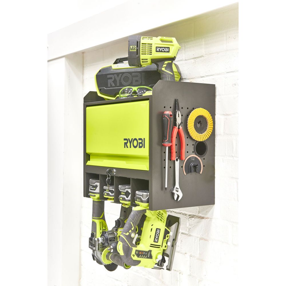 Ryobi ONE+ työkalukaappi seinälle RHWS-01