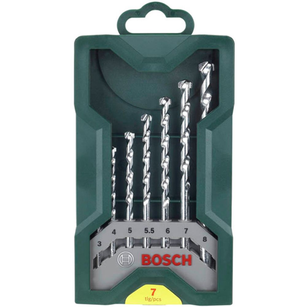 Bosch kiviporanteräsarja 3-8 mm 7 osaa