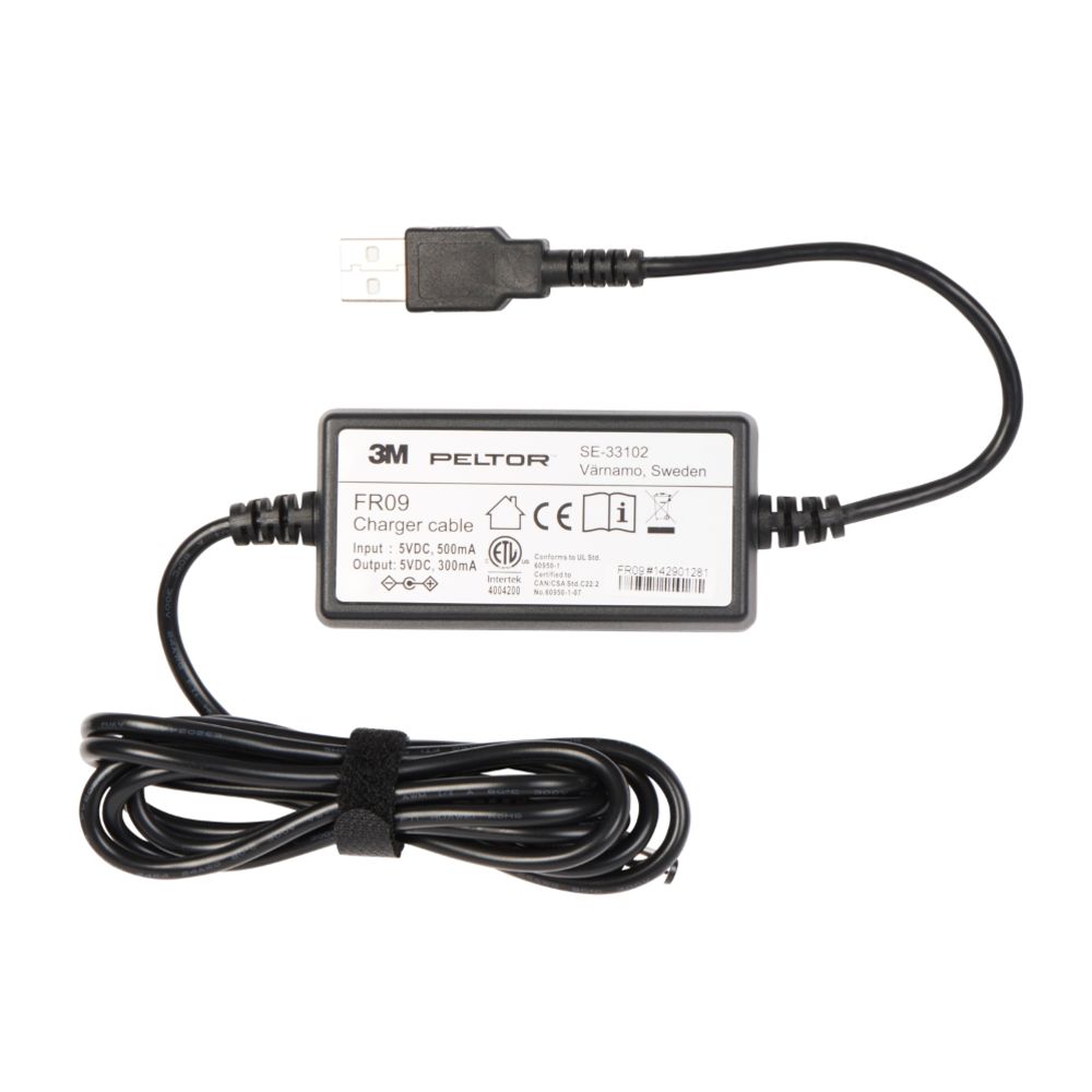 Peltor FR09 USB-laadija
