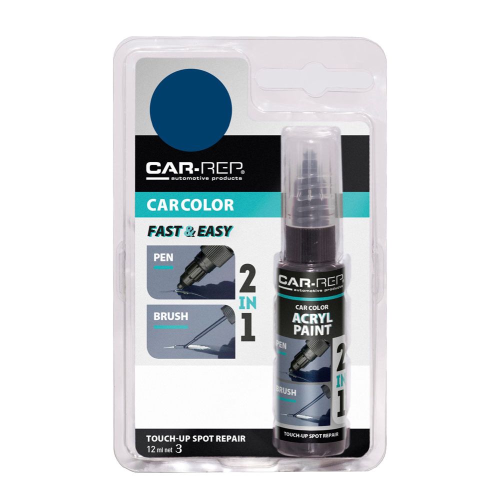 CAR-REP Touch-up korjauskynä 12 ml 125015 Blue