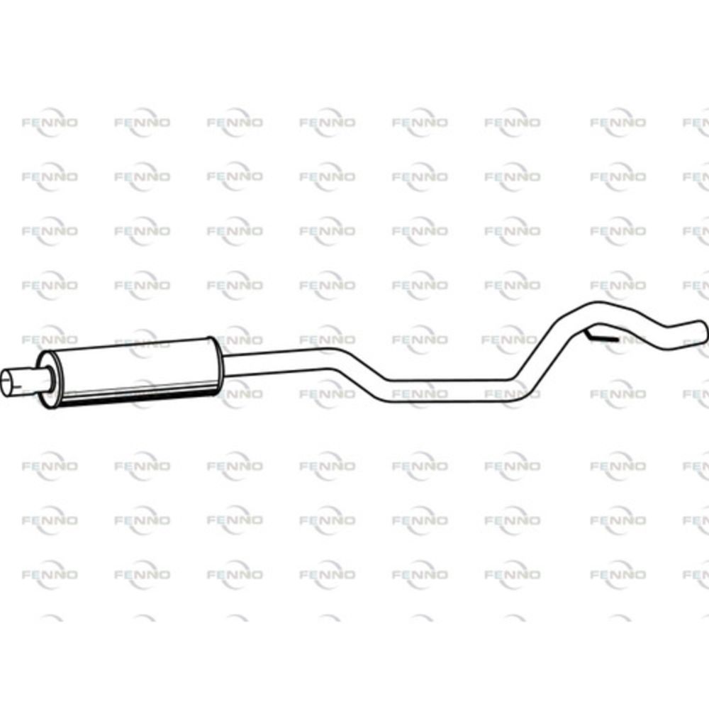 Mittljuddämpare 14-05405