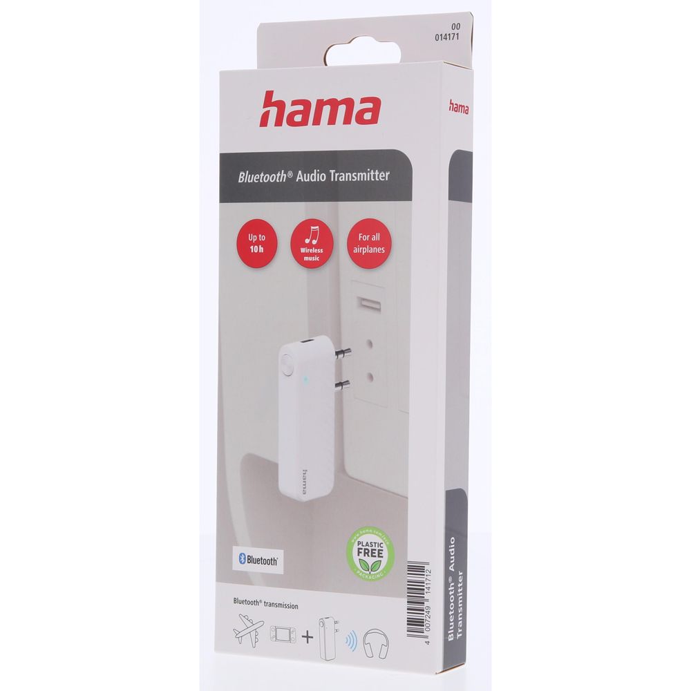 Hama Bluetooth lähetin 3,5 mm AUX lentokoneliitin