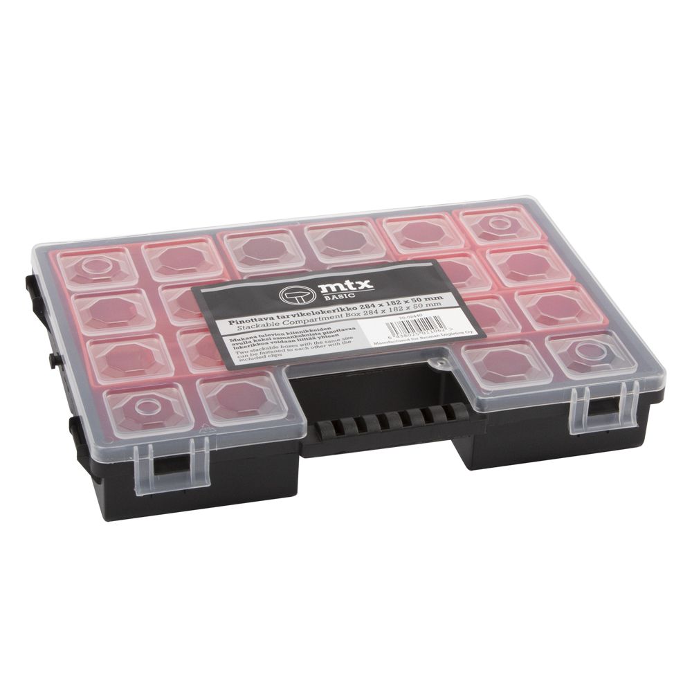 MTX Tools Basic sortimentlåda stapelbar 284 x 182 x 50 mm