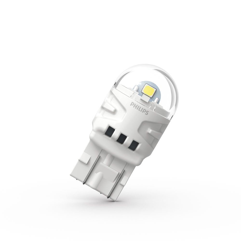 Philips Ultinon PRO3100 LED-lampor W21W vit 2 st.