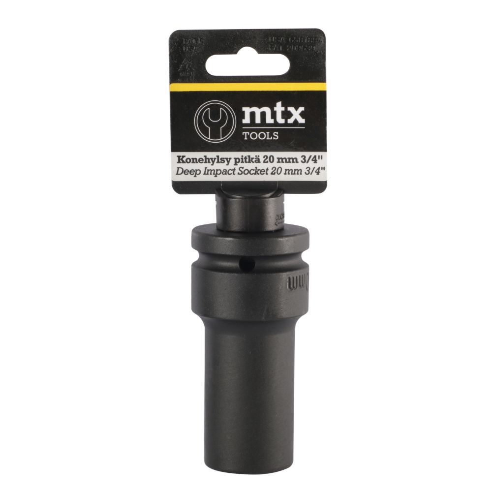 MTX Tools voimahylsy pitkä 3/4"