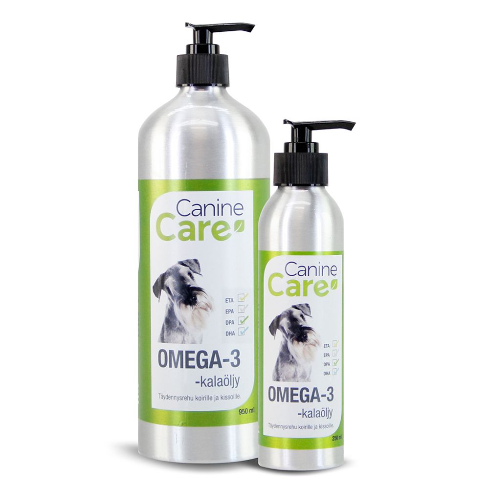 CanineCare Omega-3 -kalaöljy 250 ml